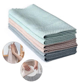 Microfiber Anti-grease Wipe Cloth Cleaning Towel